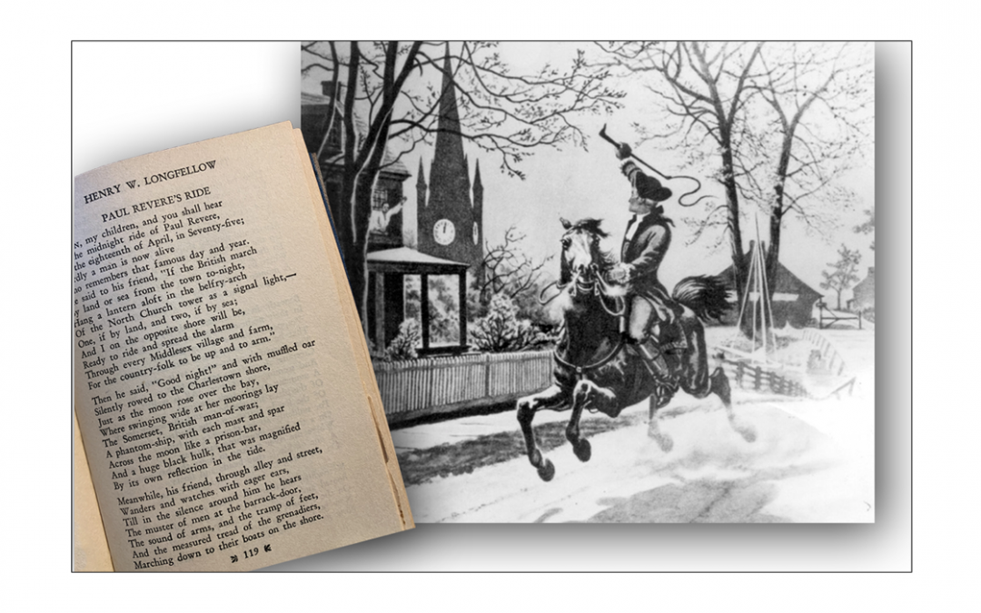 Paul Revere’s Ride, the eighteenth of April (04.03.23)